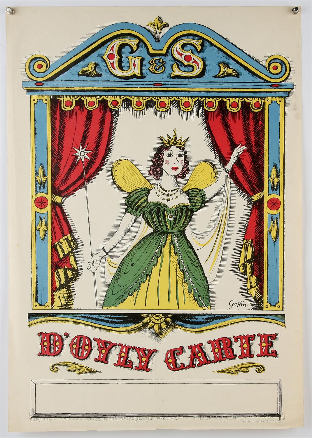 Five film / theatre posters - D'Oyly Carte, A Gaiety Girl (limited edition), Hans Christian - Image 3 of 6