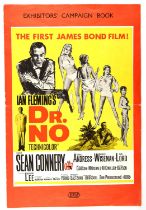 James Bond Dr. No (1962) UK Exhibitors' Campaign Book, 25 x 36 cm. (No cuts). Different version