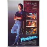 Roadhouse (1989) Two variant One Sheet film posters, rolled, 27 x 40 inches (2).