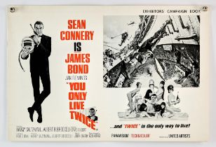 James Bond You Only Live Twice (1967) UK Exhibitors' Campaign Book, 31 x 46 cm. (No cuts).