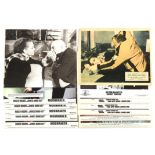 James Bond - Collection of Front of House cards, Moonraker x 5, Man with the Golden Gun x 2,