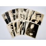 Vintage film stills, all 10 x 8 inches. Charlie Chaplin, Greta Garbo and others.