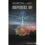 Independence Day (1996) Hologram (lenticular) poster, starring Will Smith, Bill Pullman,