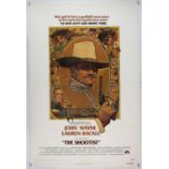 The Shootist (1976) US One Sheet film poster, starring John Wayne, linen backed, 27 x 41 inches.