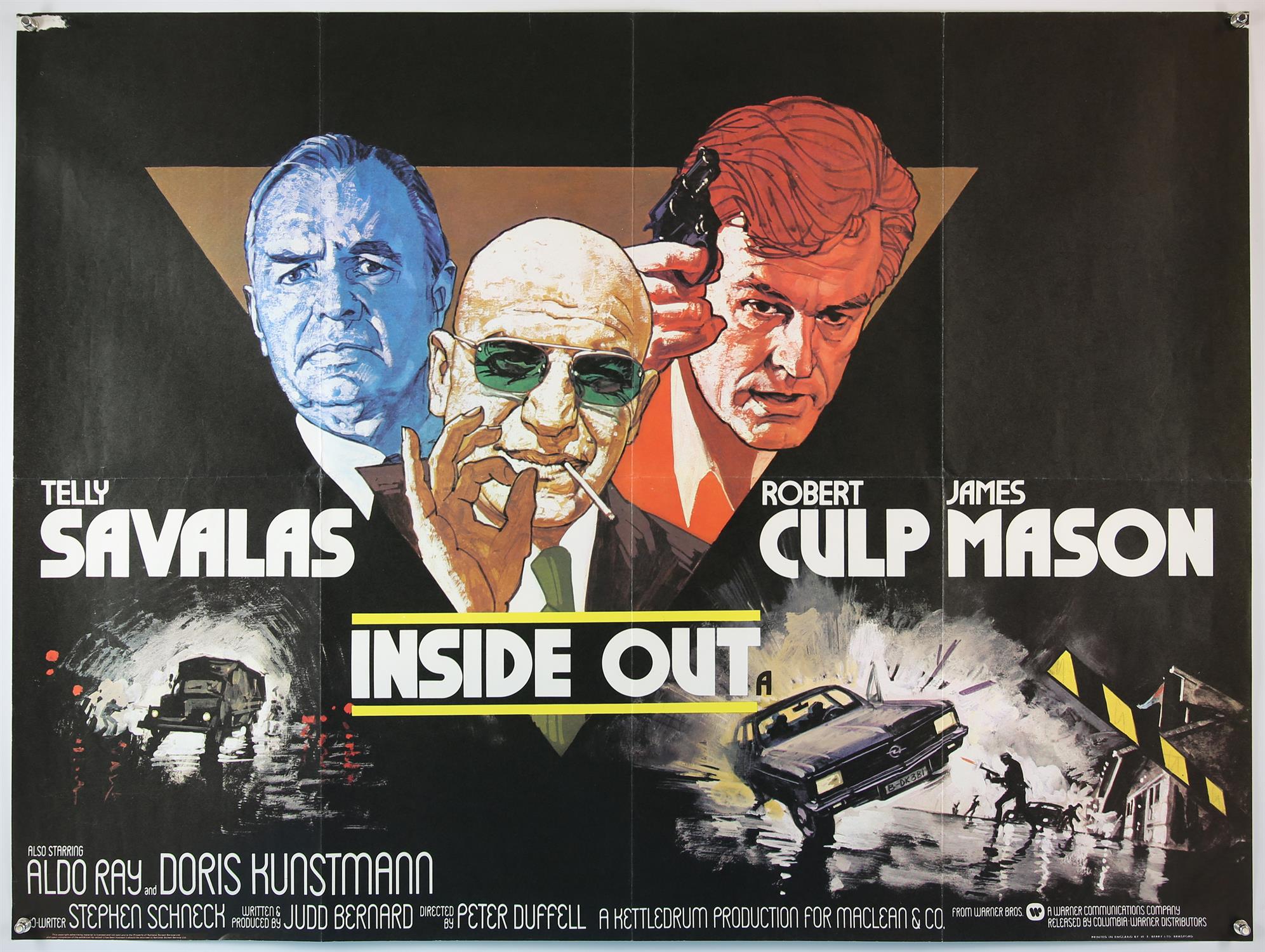 13 British Quad film posters from the 1970's. Two Minute Warning, Inside Out, Death Weekend, - Image 3 of 3