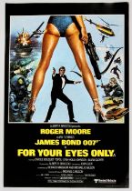 James Bond For Your Eyes Only (1981) UK mini poster, flat, 10 x 15 inches.