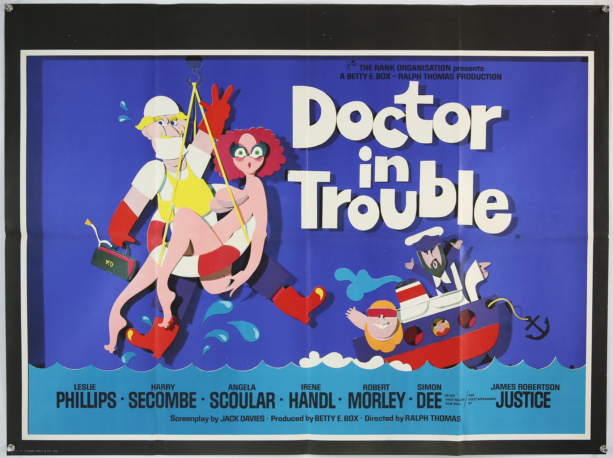 Four British Quad film posters from the British Doctor series including Doctor in Clover (1966), - Image 3 of 3