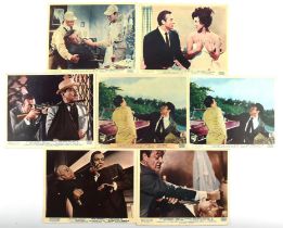 James Bond - Early Front of House cards, Dr. No x 4, From Russia with Love x 2, and Goldfinger x 1,