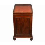 A William IV mahogany davenport