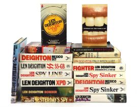 DEIGHTON, (Len), Spy Hook, first edition, Hutchinson Ltd, London, 1988, together with Funeral in