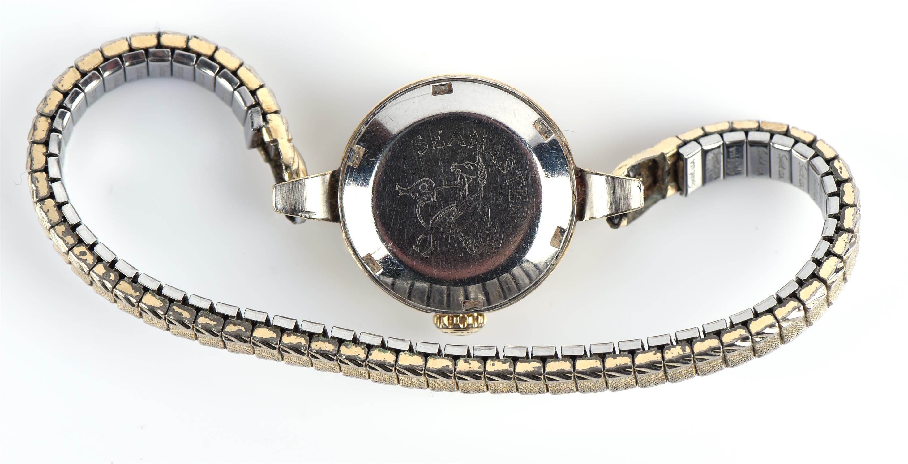 A Longines Ladies Record Gold wristwatch, the signed dial with baton hour marker, - Image 2 of 3