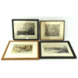 A large quantity of assorted prints and engravings, subjects to include botanical, shells, fish,