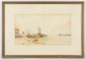 Thomas Sidney (early 20th century), Lynton, Devon; Clovelly, N.Devon, a pair, watercolour,