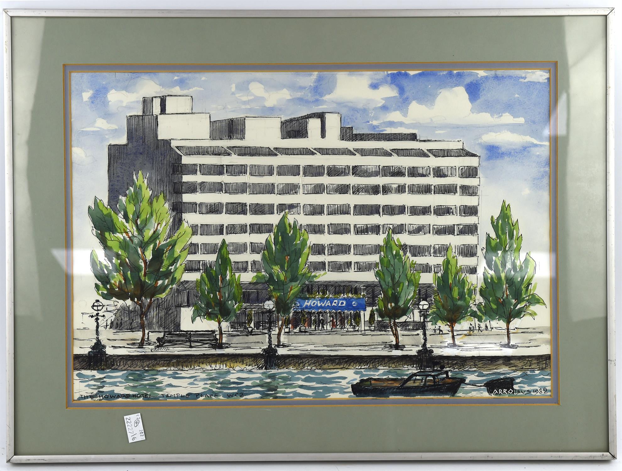 Sydney Arrobus (British 1901-1990), Lowndes Hotel; The Howard Hotel; Flemings Hotel; Londonderry