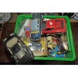 A quantity of diecast vehicles including ; Corgi Major Chipperfields Circus, Dinky 20-ton lorry