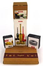 Richard Sapper for Alessi, an incense burner, in original box, together with a Firebird electric