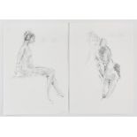 Roger Alsop (British 20th century), A group of approximately 17 figure and life drawings and