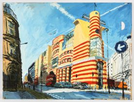 Roger Alsop (British 20th century), Bucklebury House, Piccadilly; Piccadilly Circus, two,