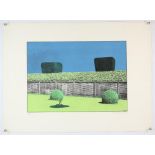 † Ivor Abrahams (British, 1935-2015). The Garden Suite V, colour screen-print, signed and dated '70
