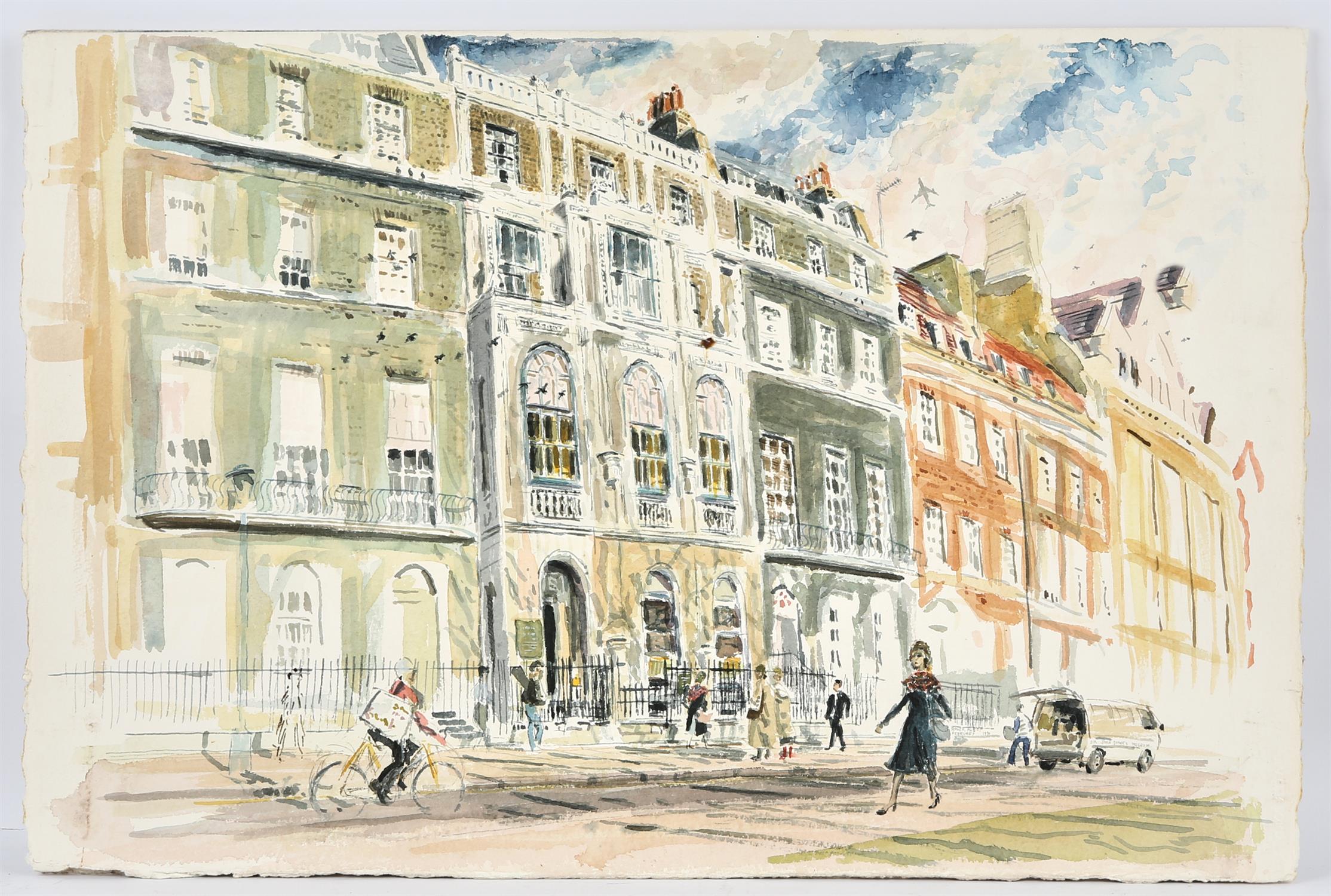 Roger Alsop (British 20th century), The Law Courts; The Sir John Soanes Museum; Horseguards Parade; - Image 3 of 3