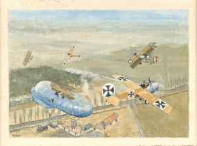 D** R** B** (British late 20th century), 1916: DH2's from 'A' flight, 24 Squadron R.F.C.
