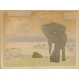 Julian Trevelyan (British 1910-1988), Africa, colour lithograph, artists proof, signed lower right,