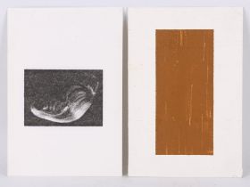 Manijeh Yadegar (1951-2016), Untitled, gouache, postcard, together with Stephen Fenelon