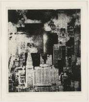 Barbara Webb (20th century), New York, lithograph, signed lower right, inscribed and numbered 27/30