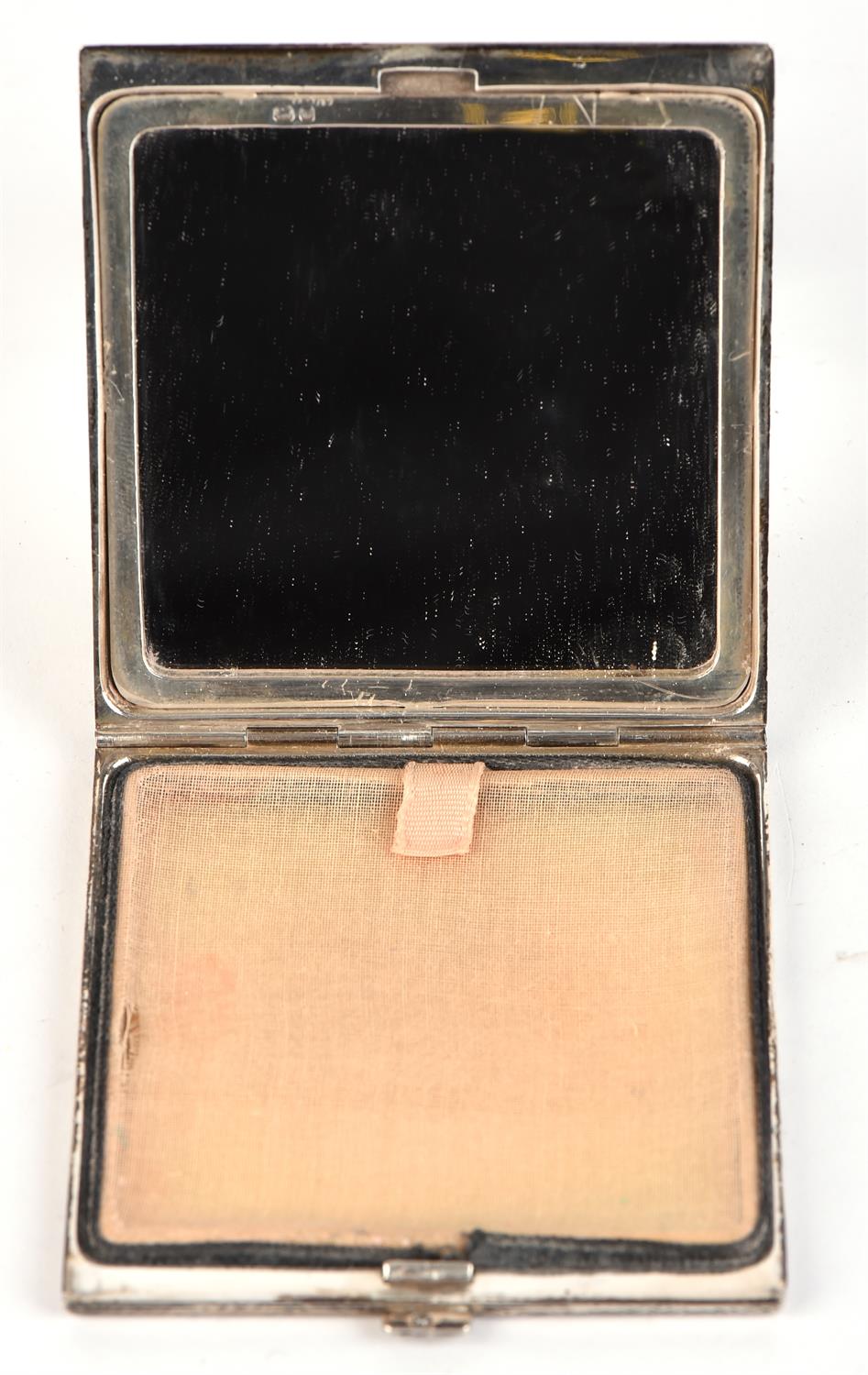 Hallmarked Silver powder compact dated 1948 - Image 3 of 3