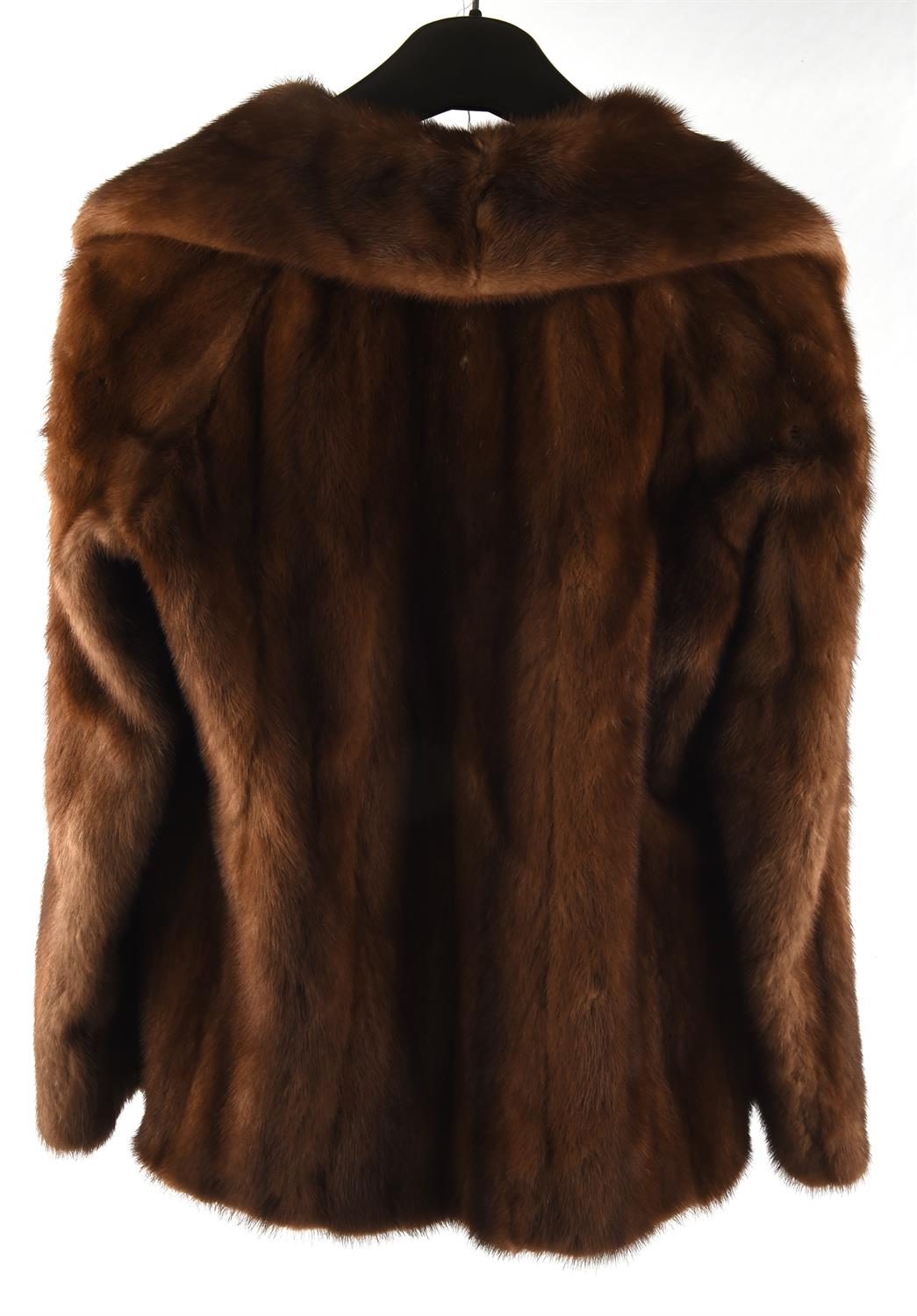 MINK Pastel fur jacket with original receipt for £1500 dated 1982 (Fits UK12) - Image 2 of 3