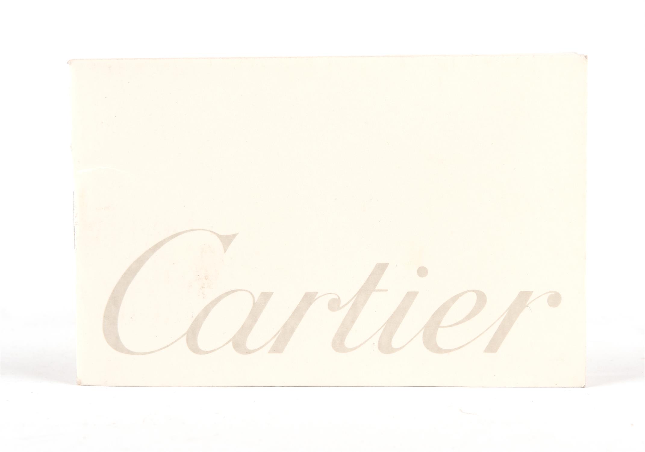 CARTIER MUST DE CARTIER boxed black croc leather purse with silver leather lining and silver - Image 8 of 8