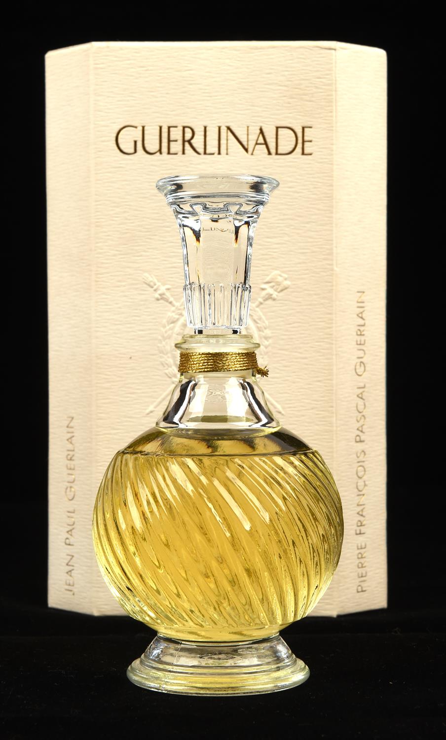 GUERLAIN GUERLINADE rare 1998 boxed re-issued renovation 1921 perfume bottled in a baccarat flacon