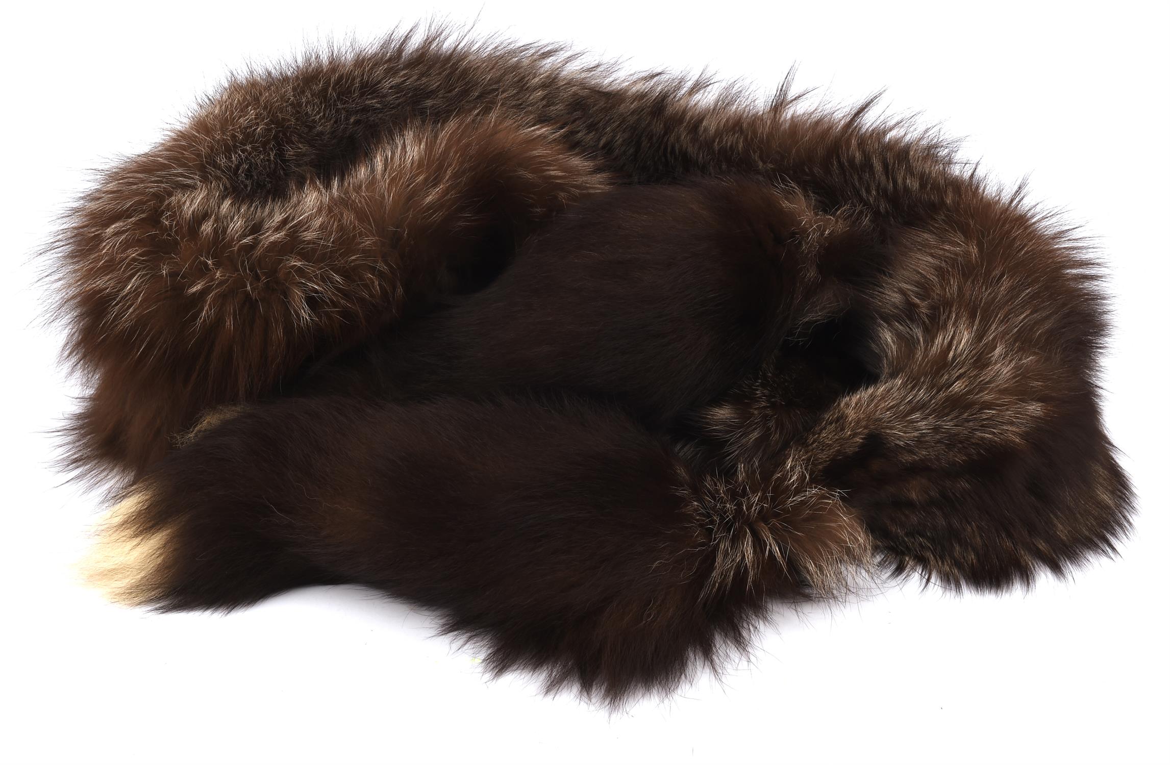 Three excellent quality thick soft fox fur stoles. Used in a theatrical production set in the 1930s. - Image 2 of 3