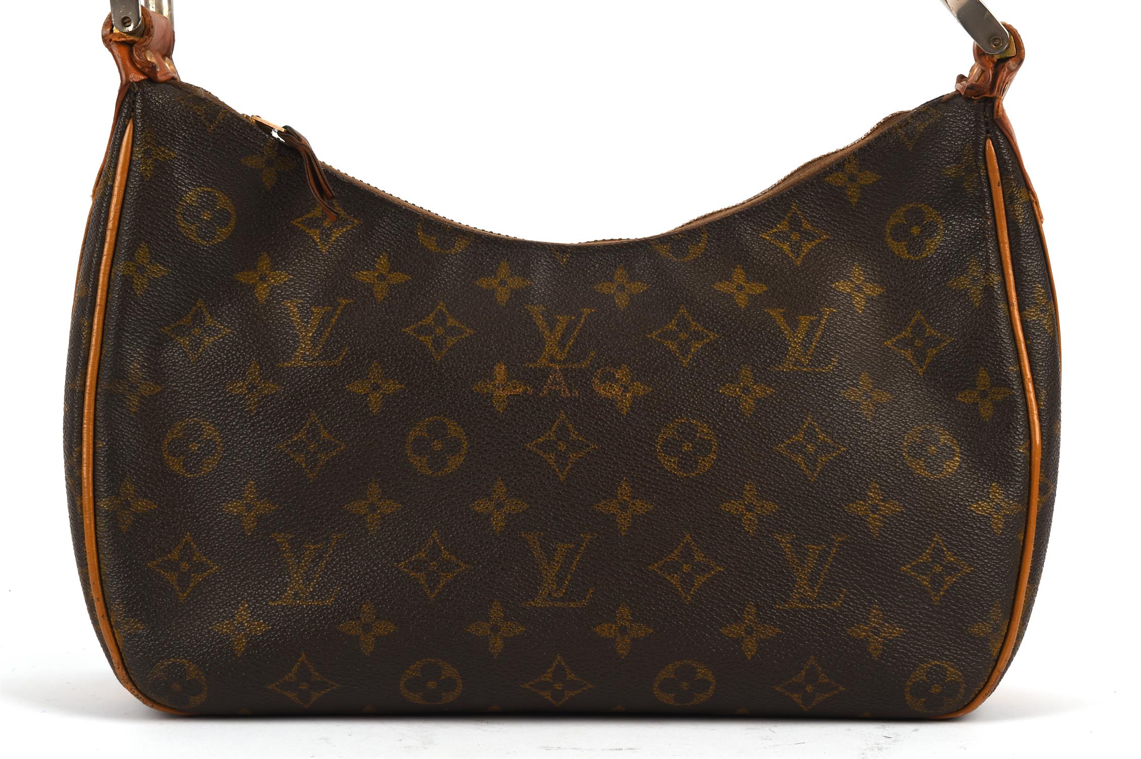 LOUIS VUITTON vintage monogrammed TIKAL style small handbag/ shoulder bag with faded initials AG on - Image 2 of 10
