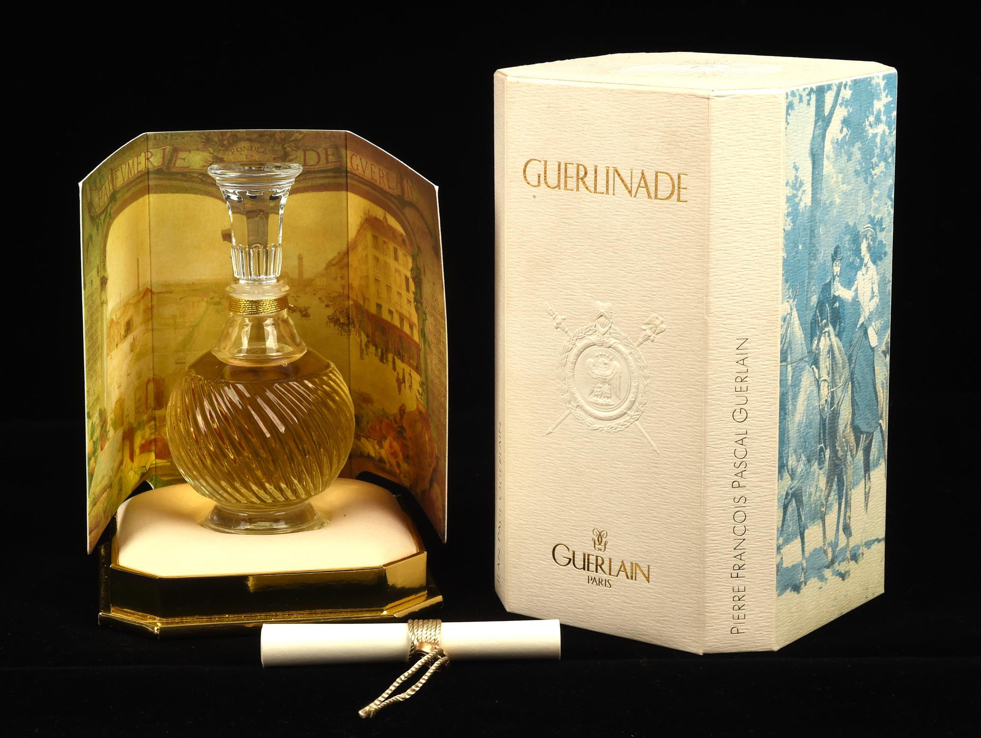 GUERLAIN GUERLINADE rare 1998 boxed re-issued renovation 1921 perfume bottled in a baccarat flacon - Image 3 of 3