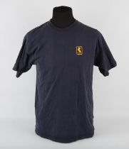 Rareware - Staff T-Shirt, Navy Blue, Size M The Rareware logo (with text) is present on the front