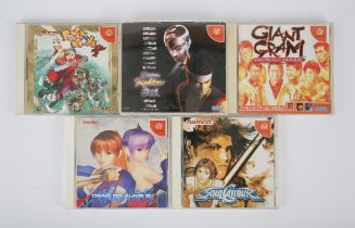 Sega Dreamcast Fighting bundle (NTSC-J) Games include: Soul Calibur, Power Stone,