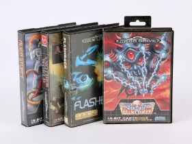 Sega Mega Drive Alien/Sci-Fi bundle (PAL) Games include: Truxton, Another World,