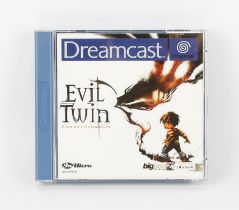 Sega Dreamcast Evil Twin (PAL) - with original purchase receipt from 2002 Game is complete,