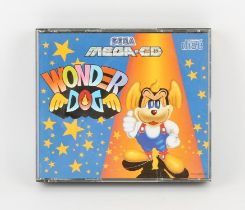 Sega Mega-CD Wonder Dog boxed game (with Battlecorps Demo disc) (PAL) Game is complete,