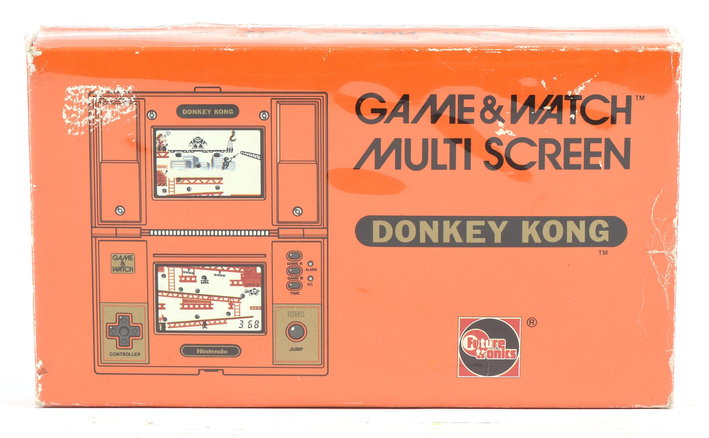 Nintendo Game & Watch Donkey Kong [DK-52] handheld console from 1982 (complete, boxed and in a - Bild 3 aus 13