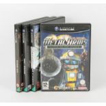 Nintendo GameCube Sci-Fi/Horror Shooter bundle (PAL) Games include: Metroid Prime 2: Echoes,