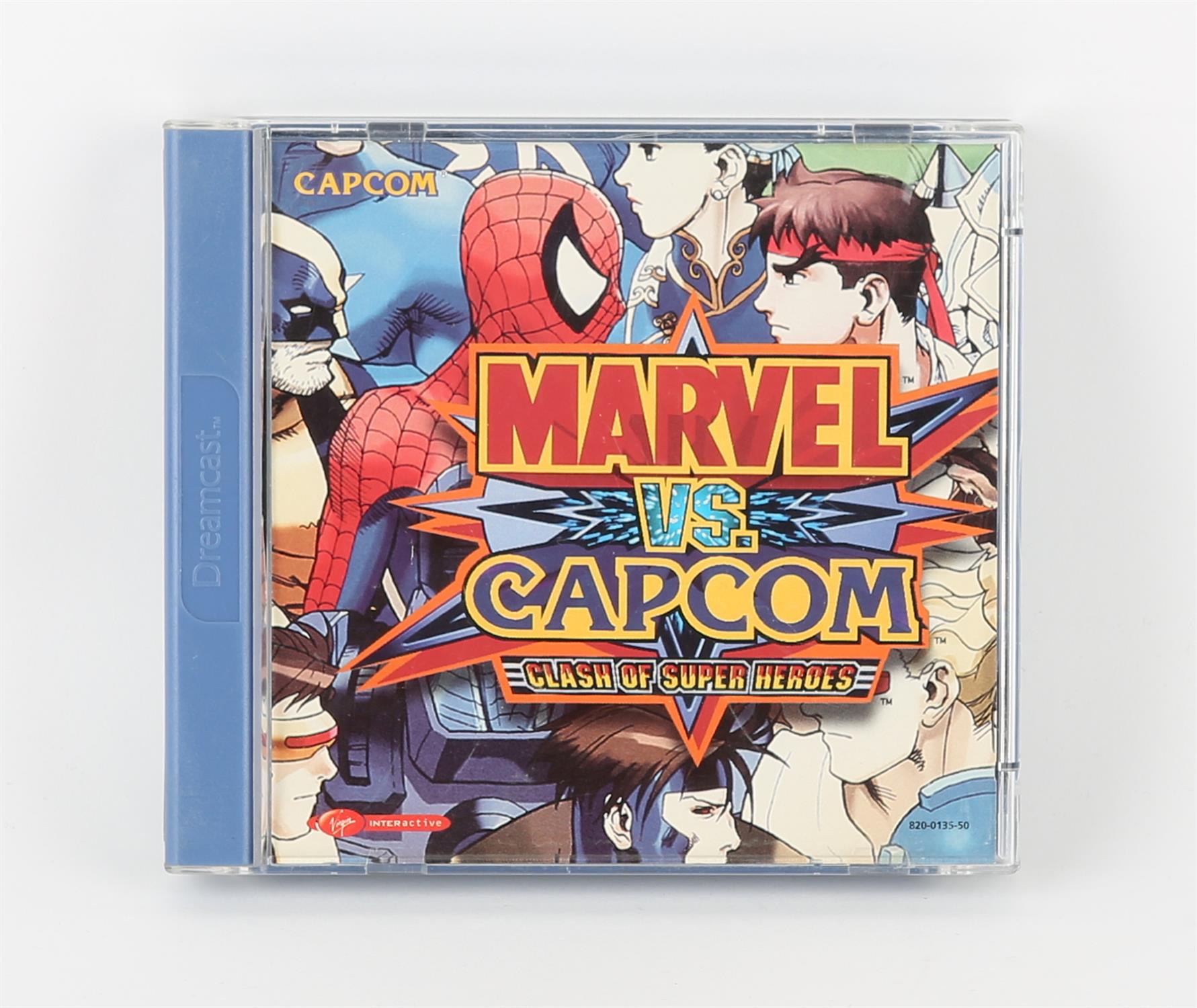 Sega Dreamcast Marvel VS Capcom: Clash of Super Heroes (PAL) Game is complete, boxed and untested