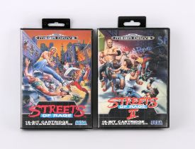 Sega Mega Drive Streets of Rage bundle (PAL) Games include: Streets of Rage and Streets of Rage 2