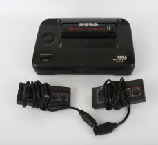 Sega Master System II console (loose) with power supply (x2), official controller (x2) and Sega