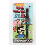 Nintendo Super Mario Bros. 3 Nelsonic Game Watch with extra battery Item is unused,