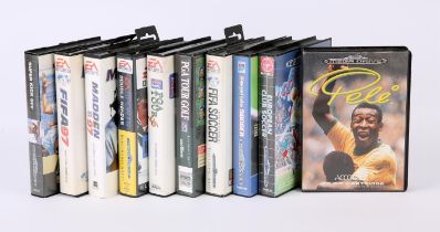 Sega Mega Drive Sports bundle (PAL) Games include: Pele, PGA Tour Golf, PGA Tour 96,