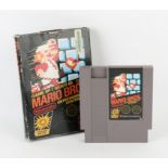Nintendo Entertainment System (NES) Mario Bros. 5 Screw Variant with uncommon Hang Tab on reverse