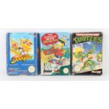 Nintendo Entertainment System (NES) Animated Adventure bundle Games include: Teenage Mutant Ninja