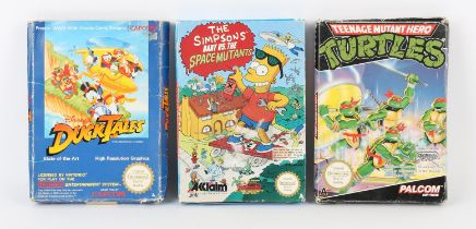 Nintendo Entertainment System (NES) Animated Adventure bundle Games include: Teenage Mutant Ninja
